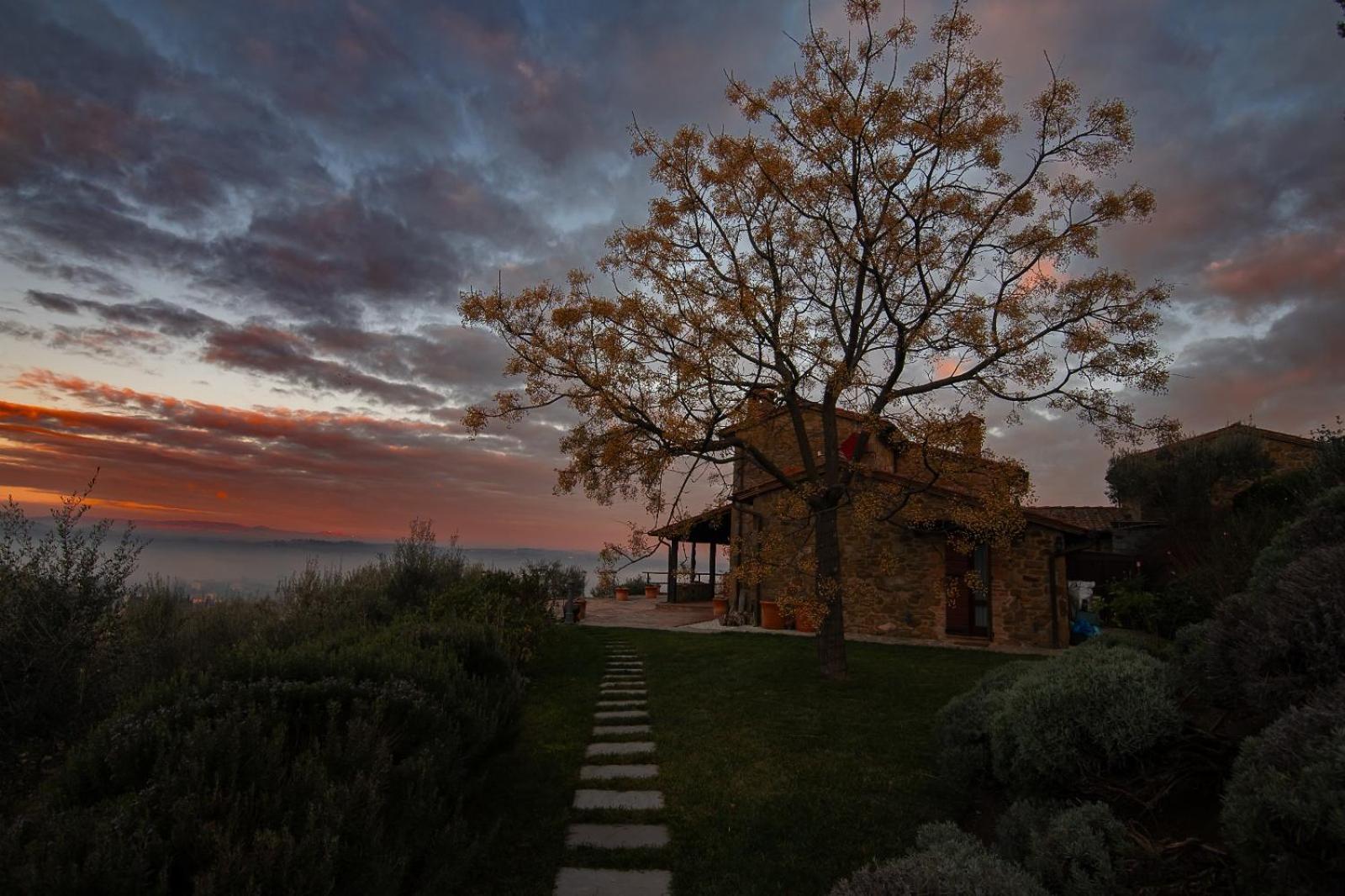 Piccolo Relais Galletto Di Marzo Spa E Relax Solo Per Due Paciano Bagian luar foto